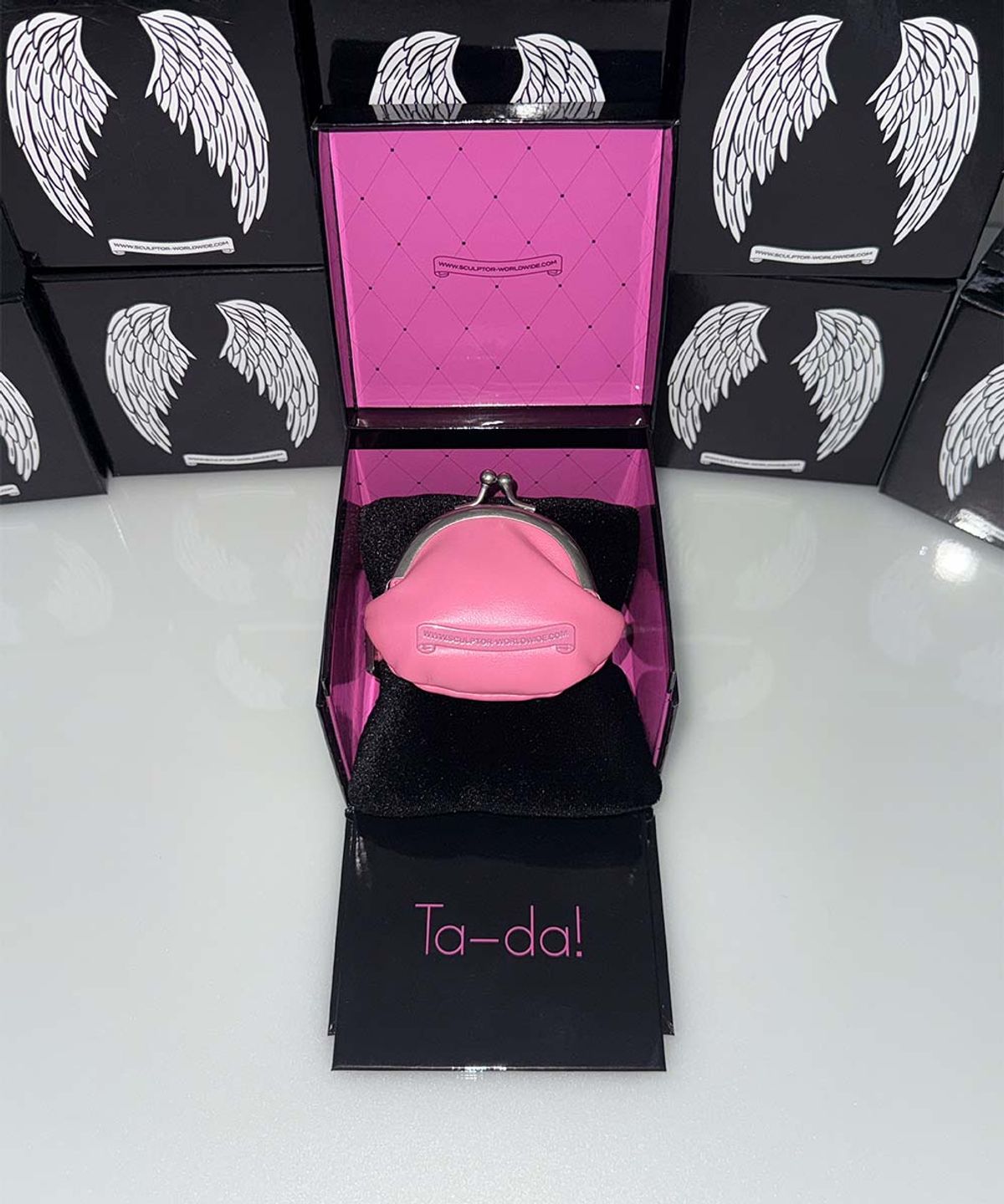 스컬프터(SCULPTOR) I Shell Coin Purse Matte Pink