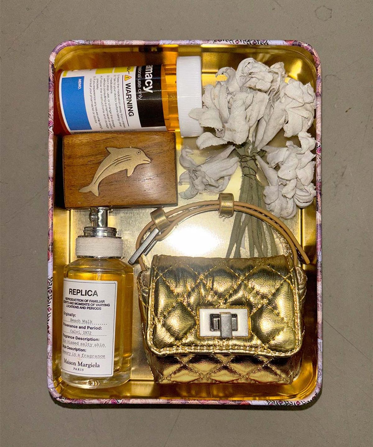 스컬프터(SCULPTOR) I Coin Purse Metallic Gold