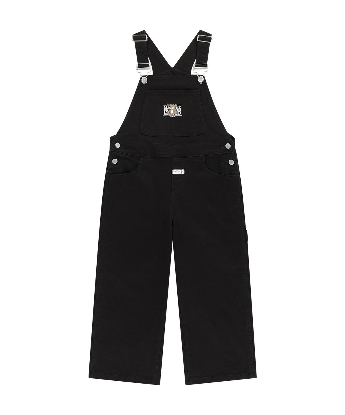 마리떼 키즈(MARITHÉ KIDS) KIDS CARPENTER OVERALL PANTS black