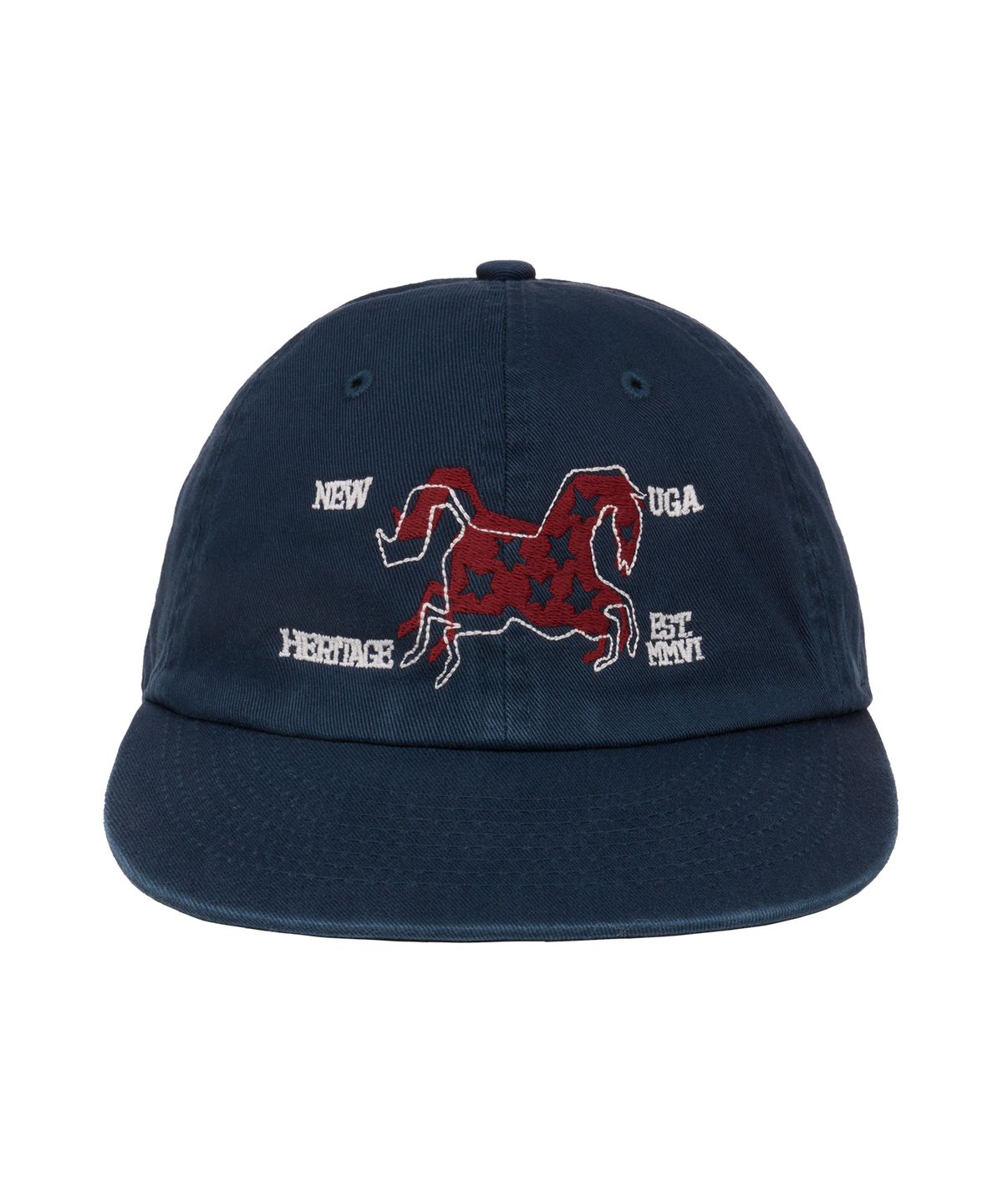 유니버스 가먼트(UNIVERSE GARMENT) HTG 홀스 워싱 캡_NAVY