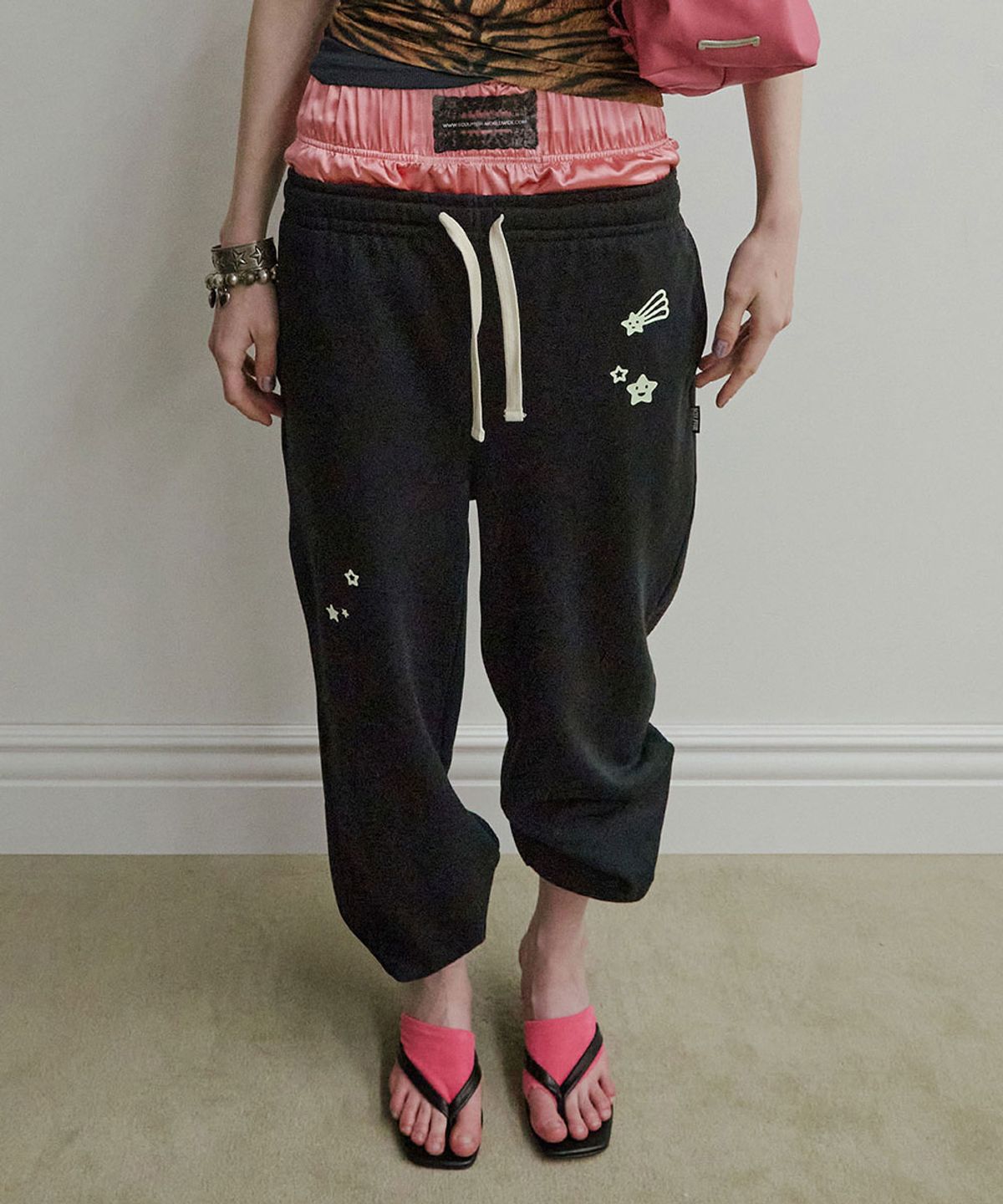 스컬프터(SCULPTOR) Sweet Dreams Boxer Pants Acid Pink