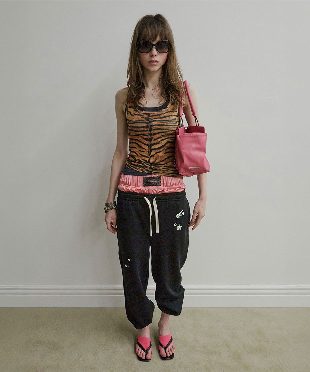 스컬프터(SCULPTOR) Sweet Dreams Boxer Pants Acid Pink