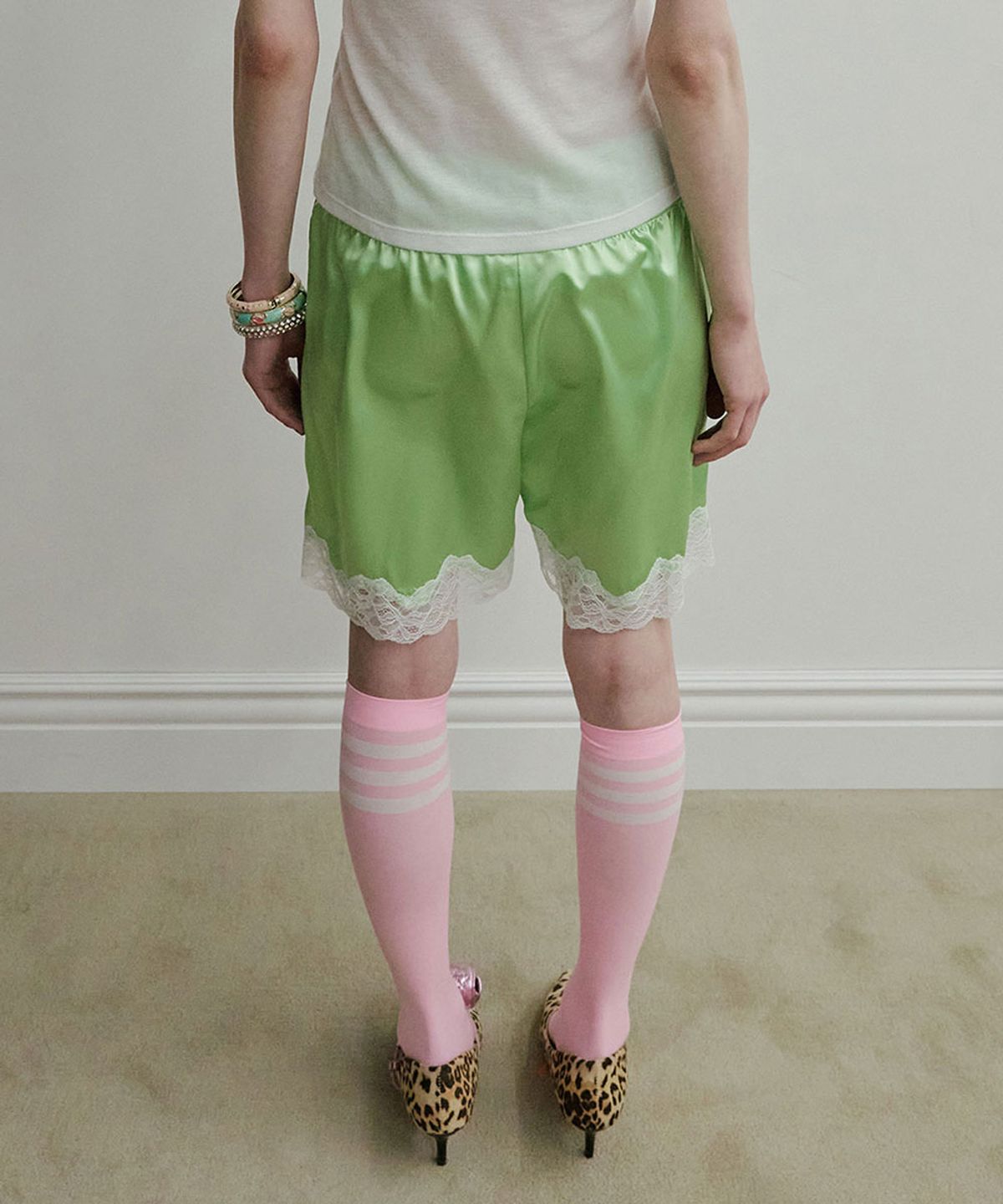 스컬프터(SCULPTOR) Sweet Dreams Boxer Pants Acid Green