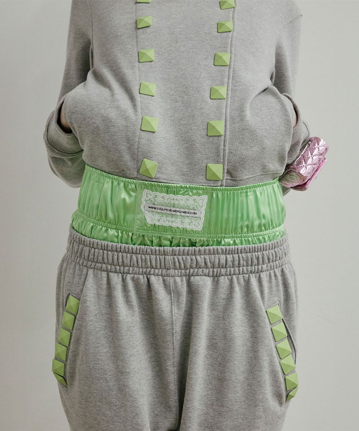 스컬프터(SCULPTOR) Sweet Dreams Boxer Pants Acid Green