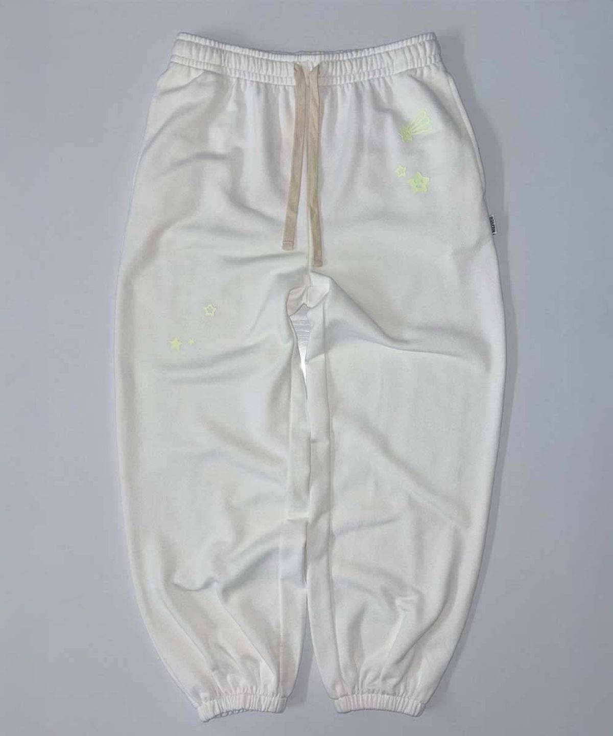 스컬프터(SCULPTOR) Glow In The Dark Sweatpants White