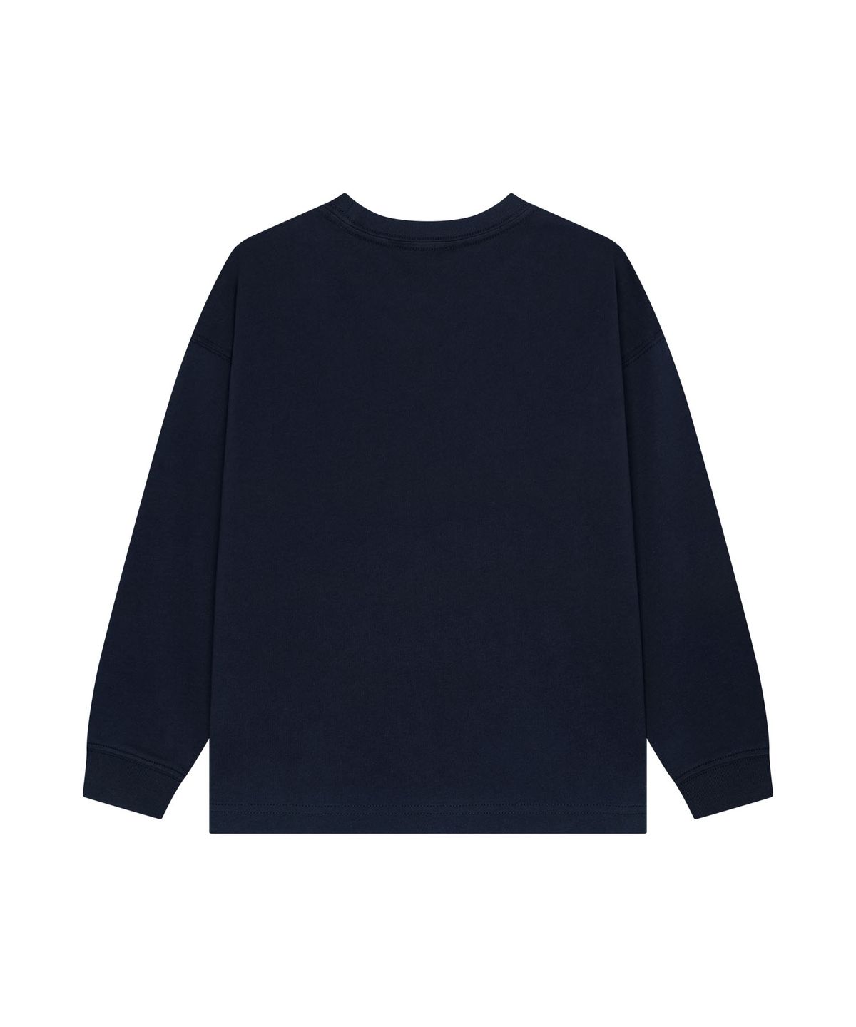 마리떼 키즈(MARITHÉ KIDS) KIDS DOODLE CLASSIC LOGO LONG SLEEVE TEE navy
