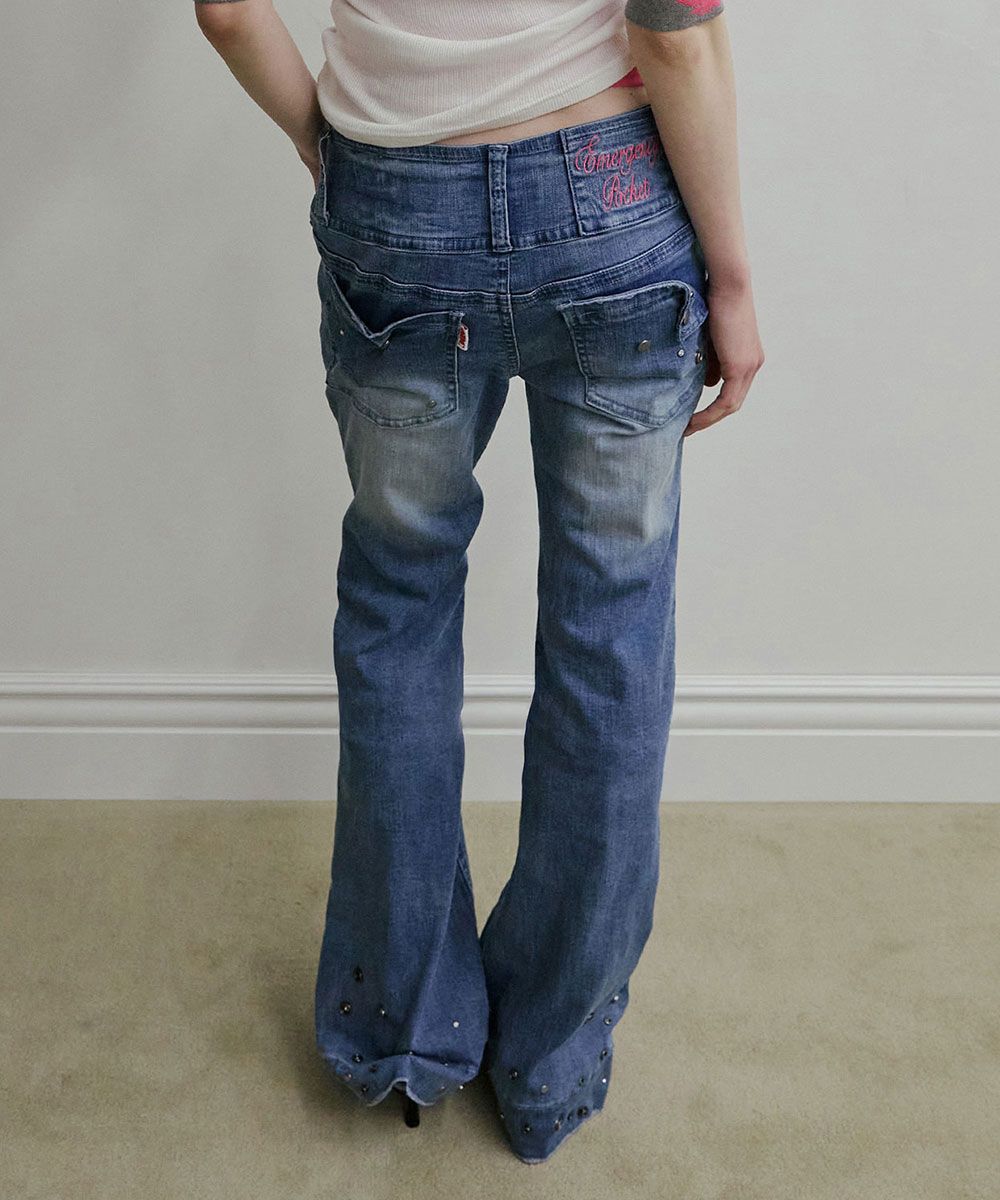 스컬프터(SCULPTOR) DIY Bootcut Denim Ice Blue - 사이즈 & 후기 | 무신사