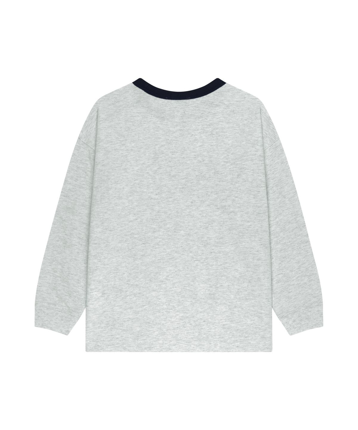 마리떼 키즈(MARITHÉ KIDS) KIDS CLASSIC LOGO LONG SLEEVE TEE light heather gray