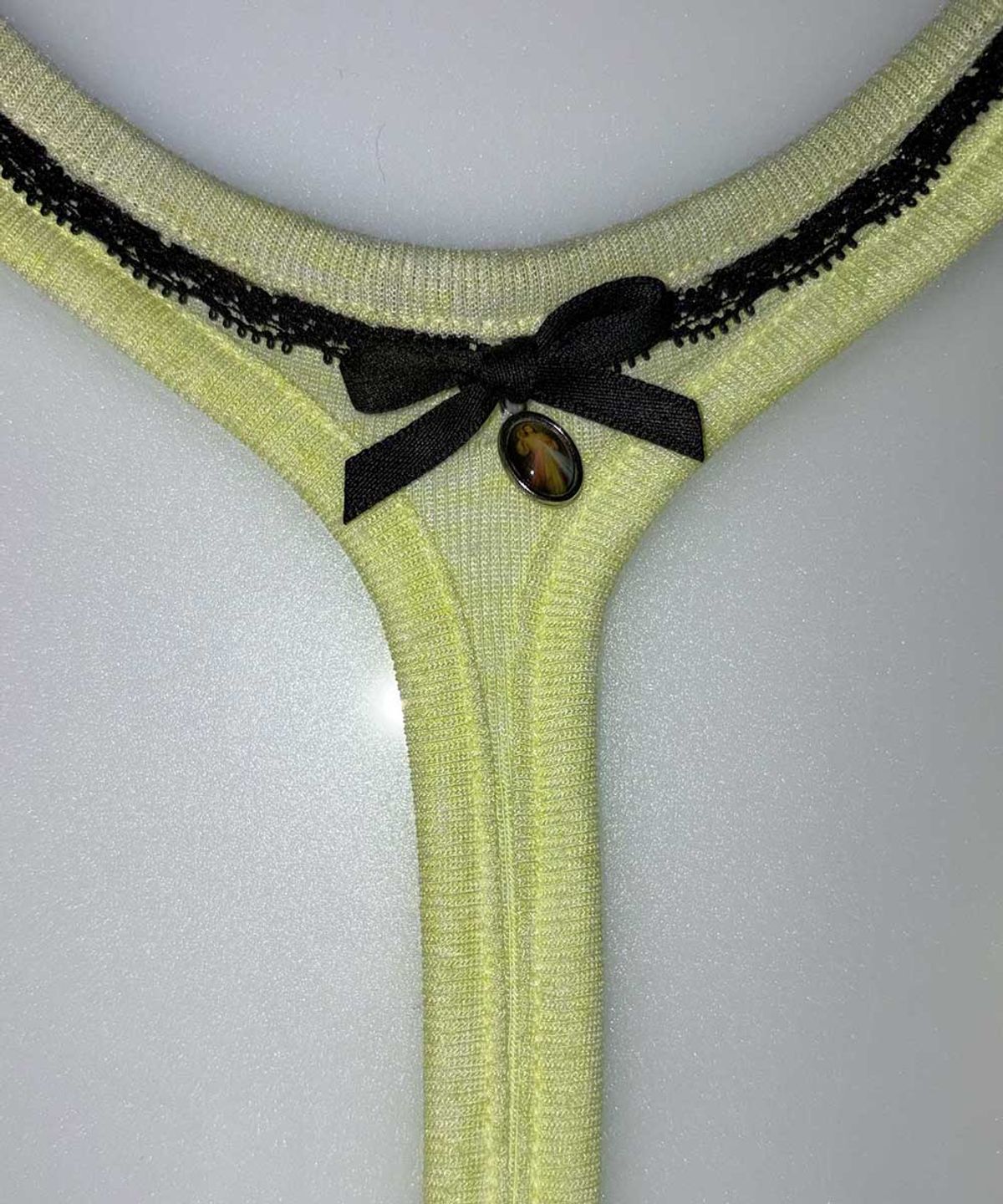 스컬프터(SCULPTOR) Thong Sleeveless Acid Yellow