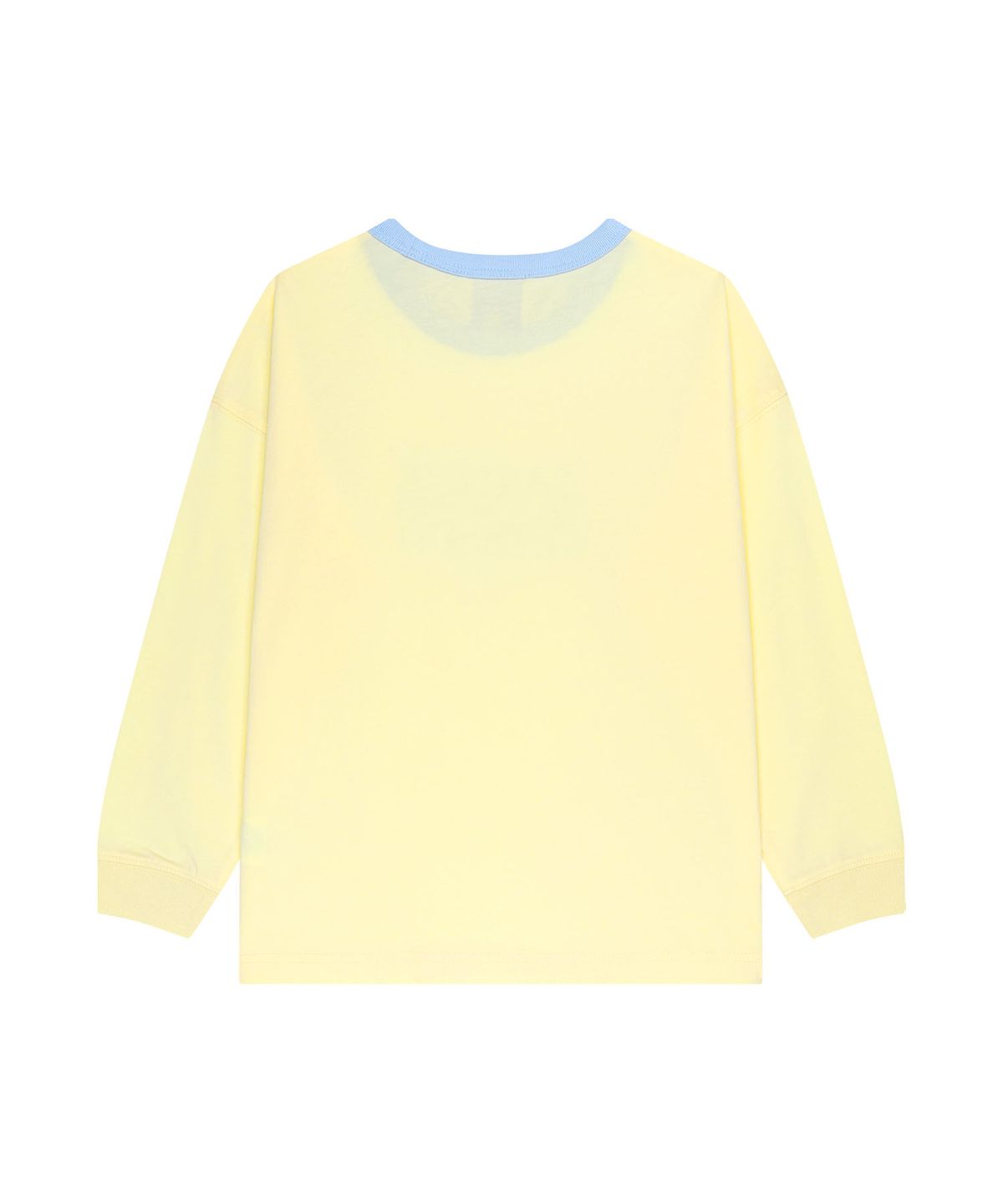 마리떼 키즈(MARITHÉ KIDS) KIDS CLASSIC LOGO LONG SLEEVE TEE yellow