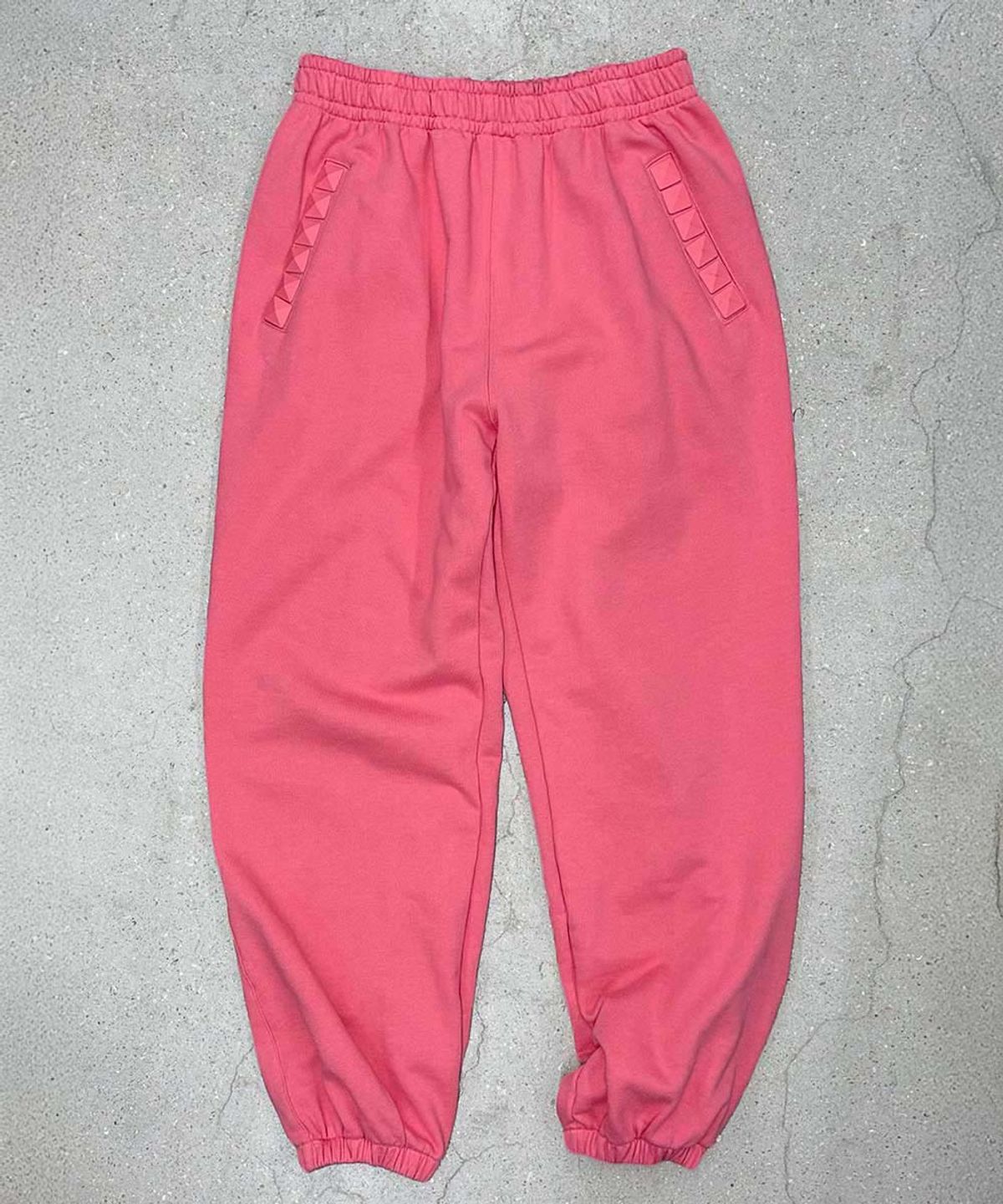 스컬프터(SCULPTOR) Napoleon Stud Sweatpants Acid Pink