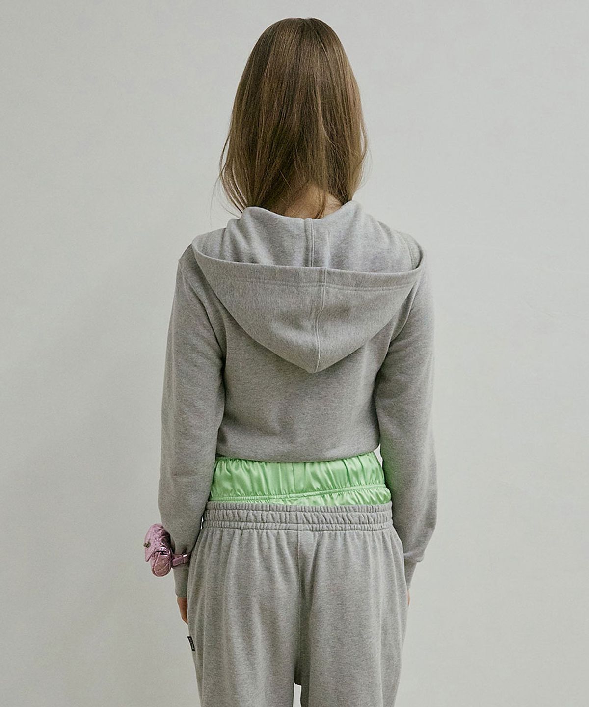 스컬프터(SCULPTOR) Napoleon Stud Hoodie Melange Gray