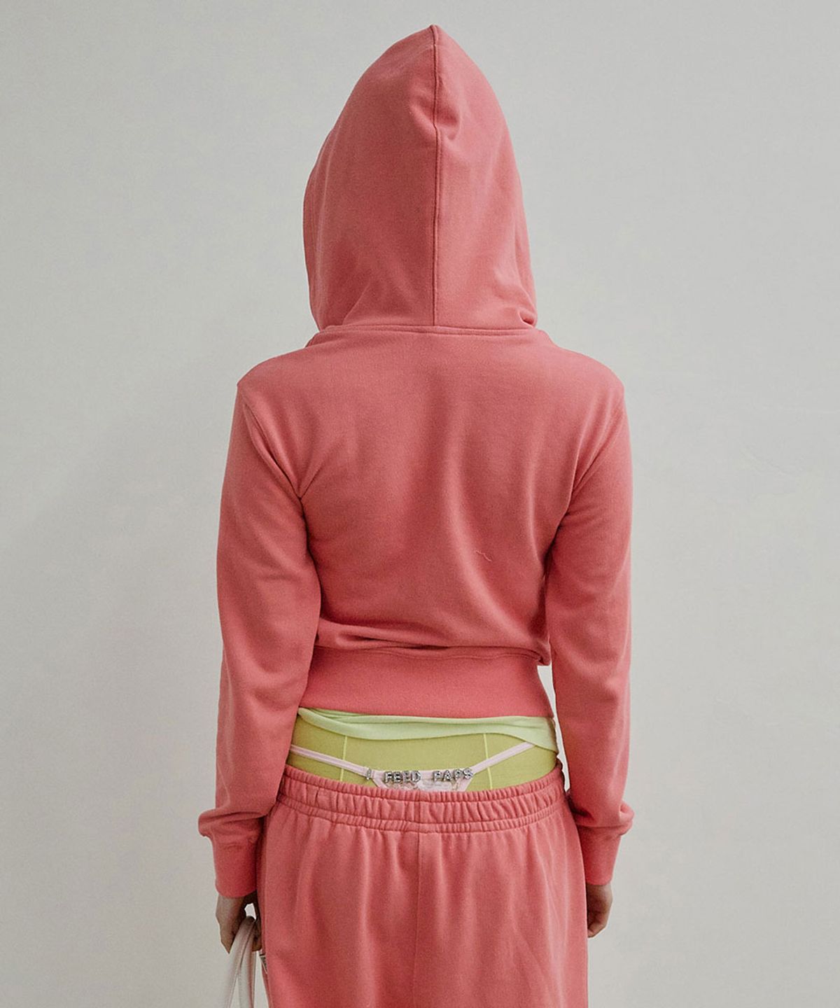 스컬프터(SCULPTOR) Napoleon Stud Hoodie Acid Pink