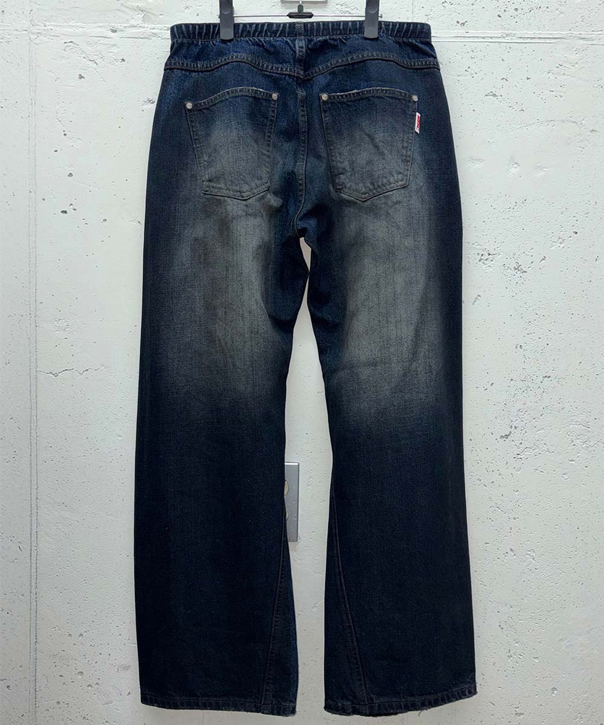 스컬프터(SCULPTOR) Brushed Denim Pants Mid Blue