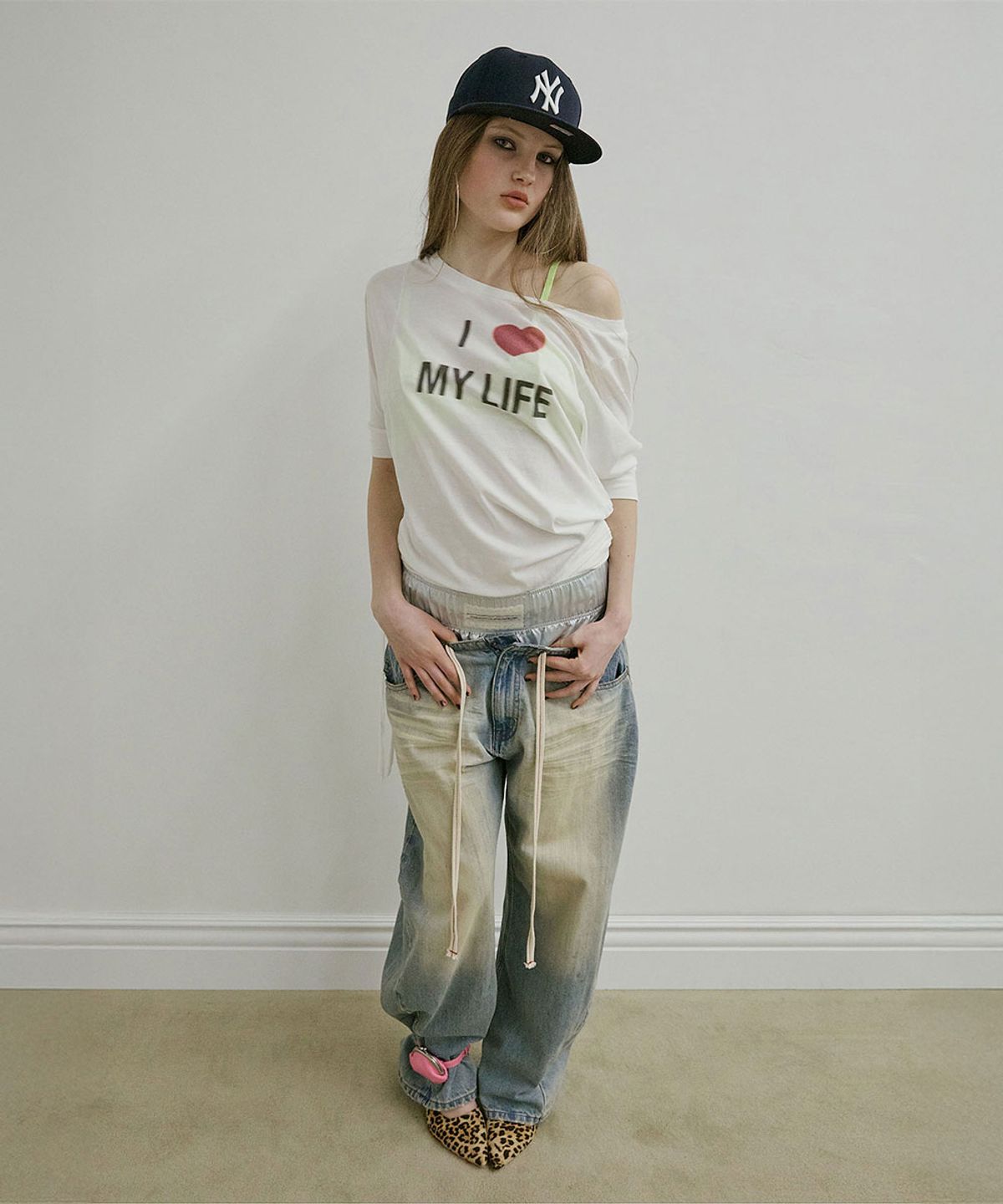 스컬프터(SCULPTOR) Brushed Denim Pants Light Blue
