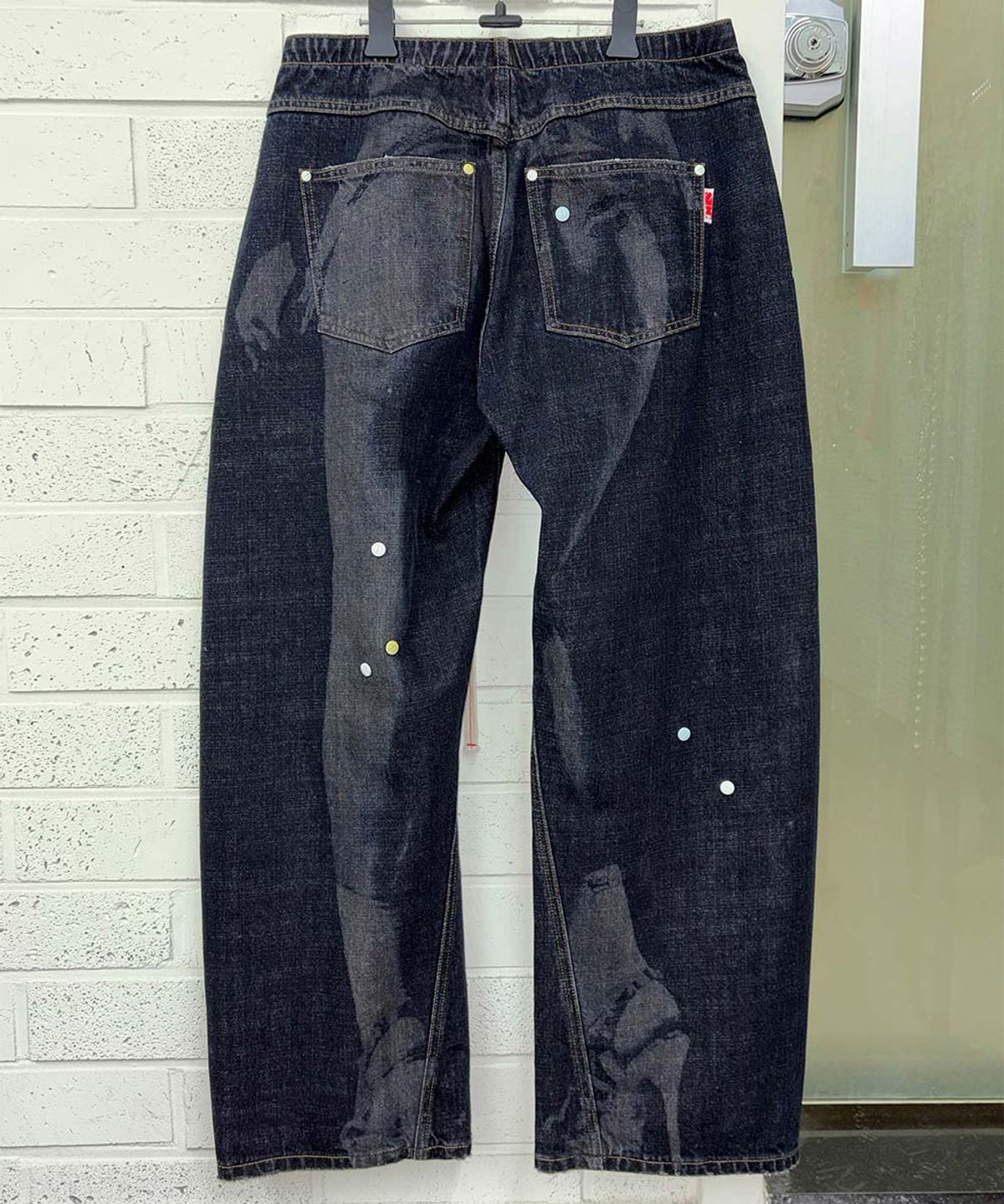 스컬프터(SCULPTOR) Pill Denim Pants Indigo Blue