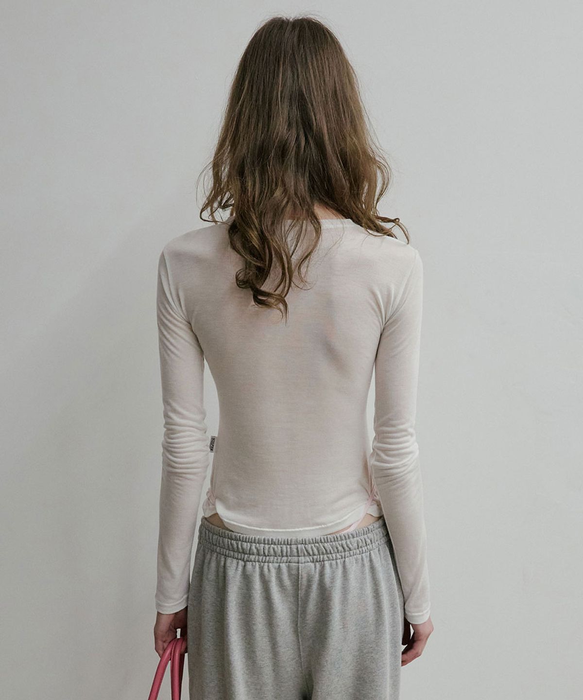 스컬프터(SCULPTOR) Faux Necklace Tee White