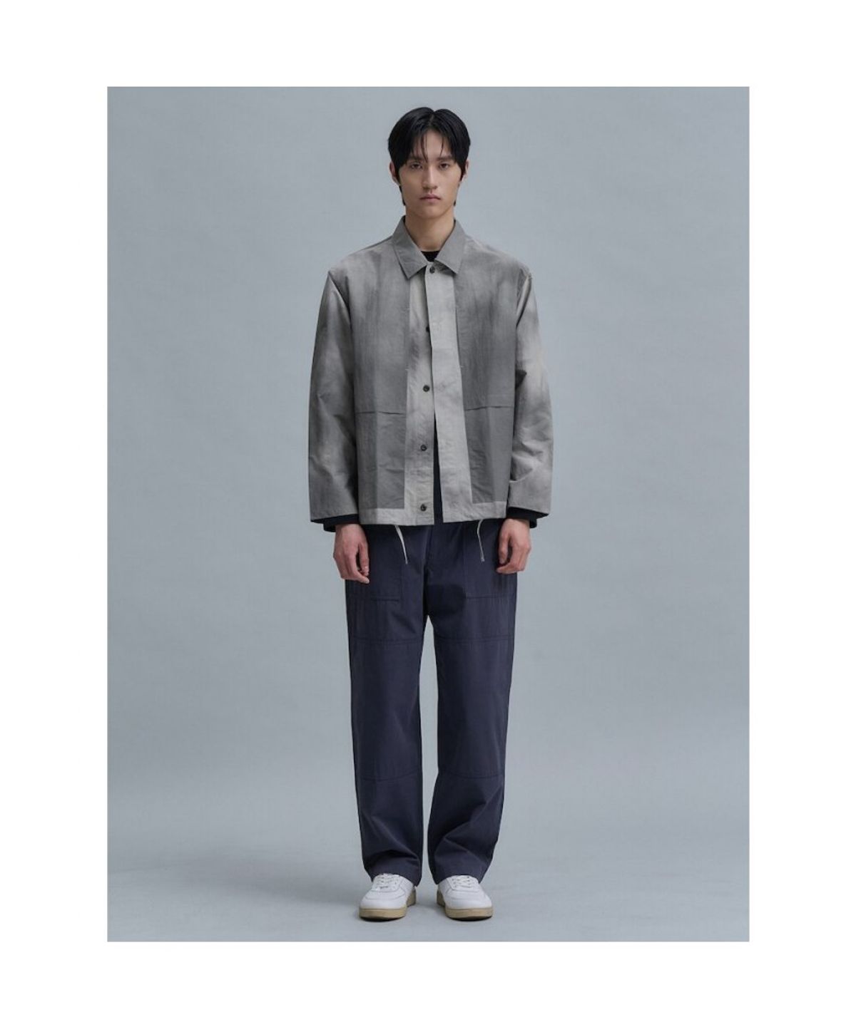 시프트지(SHIFT.G) Semi Wide Fatigue Pants  Navy