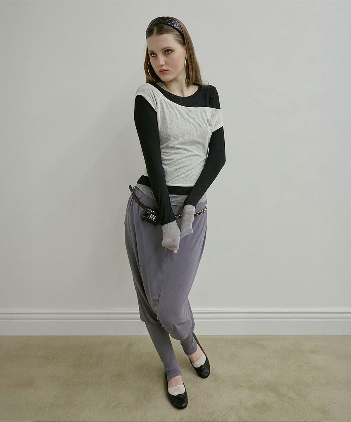 스컬프터(SCULPTOR) Lazy Layered Tee Raw