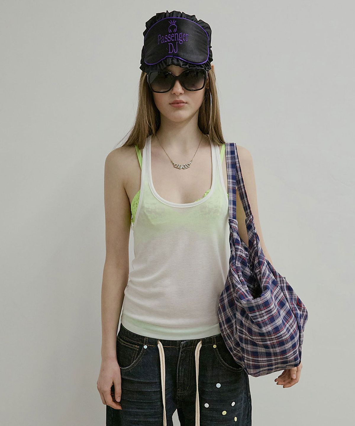 스컬프터(SCULPTOR) Passenger Eye Mask Pouch Black(DJ)