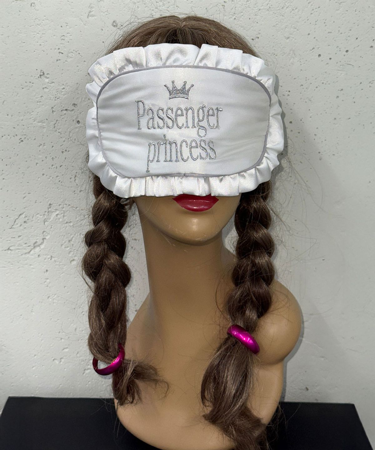 스컬프터(SCULPTOR) Passenger Eye Mask Pouch White(Princess)