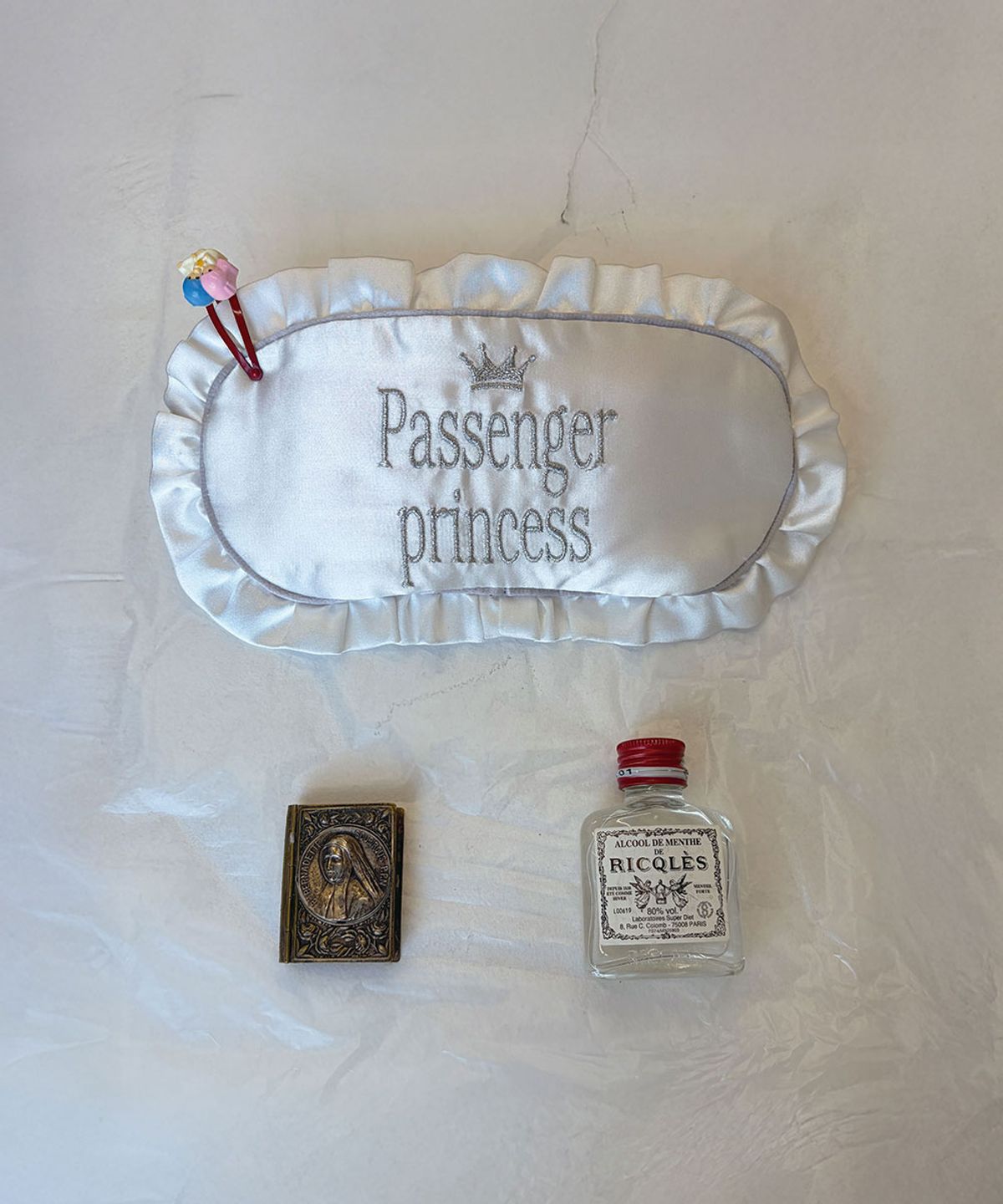 스컬프터(SCULPTOR) Passenger Eye Mask Pouch White(Princess)