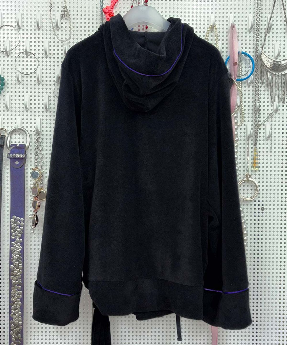 스컬프터(SCULPTOR) Bath Robe Hoodie Black(DJ)