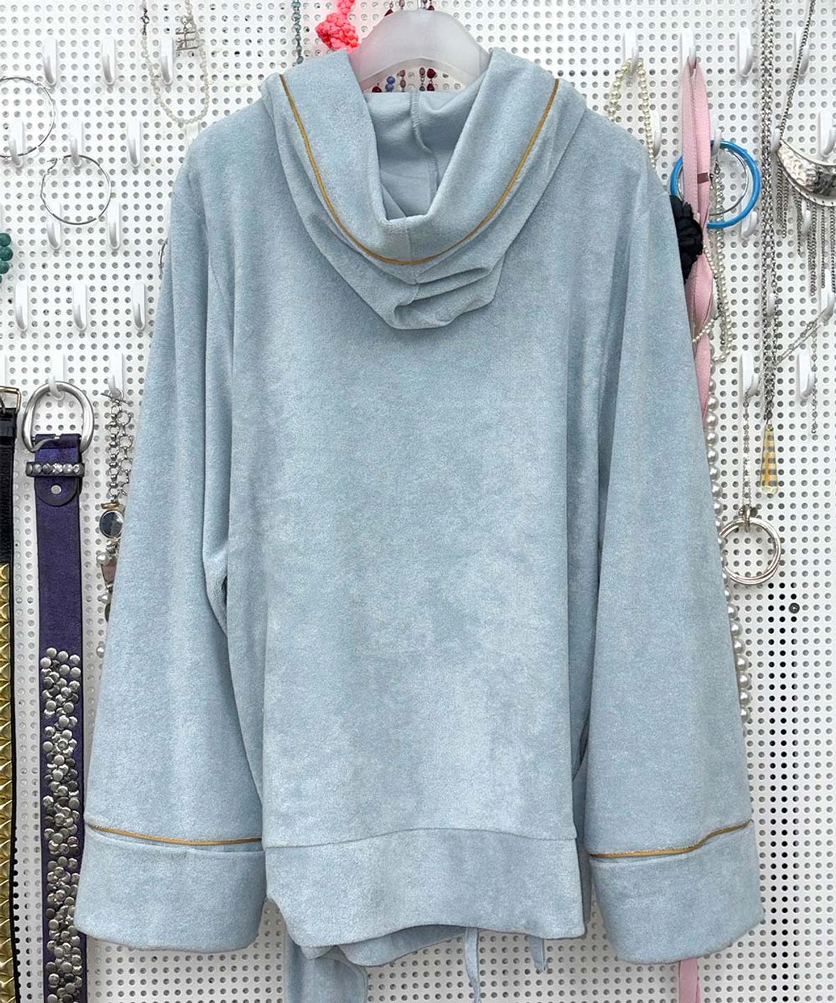 스컬프터(SCULPTOR) Bath Robe Hoodie Baby Blue(Aurora)