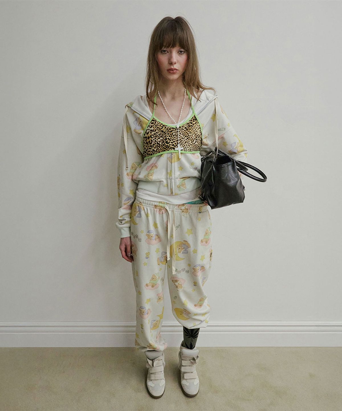 스컬프터(SCULPTOR) Sweet Dreams Hooded Zip-Up Butter