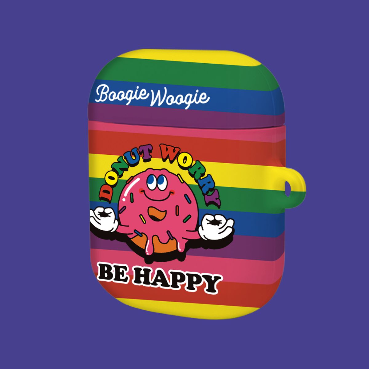 부기우기(BOOGIE WOOGIE) 에어팟/에어팟프로 케이스 - 도넛 워리(Donut Worry)