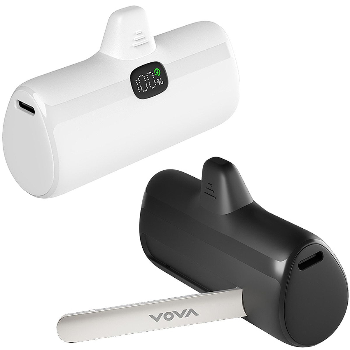 보바(VOVA) 고속충전 금속 거치대 도킹형 보조배터리 4800mAh 20W VA-102/103