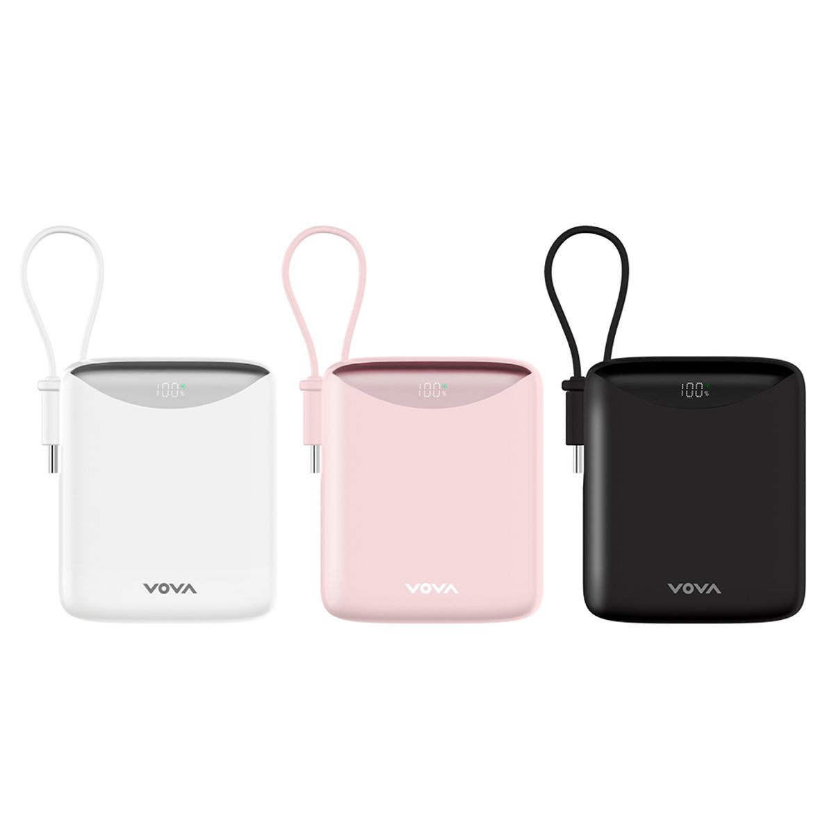 보바(VOVA) 고속충전 일체형 미니 보조배터리 10000mAh 22.5W VA-114