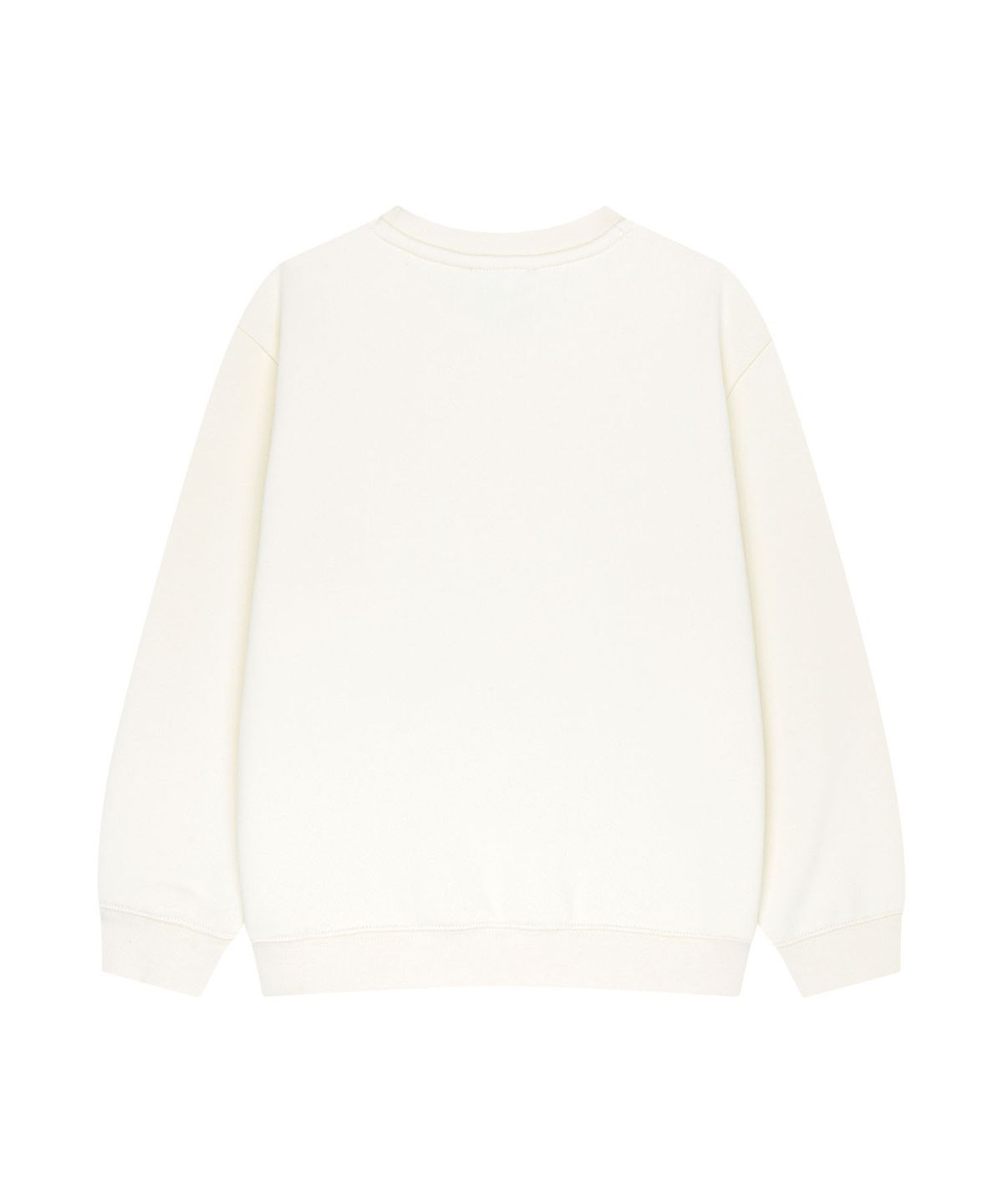 마리떼 키즈(MARITHÉ KIDS) KIDS LOGO PATCH GRAPHIC SWEATSHIRT ivory