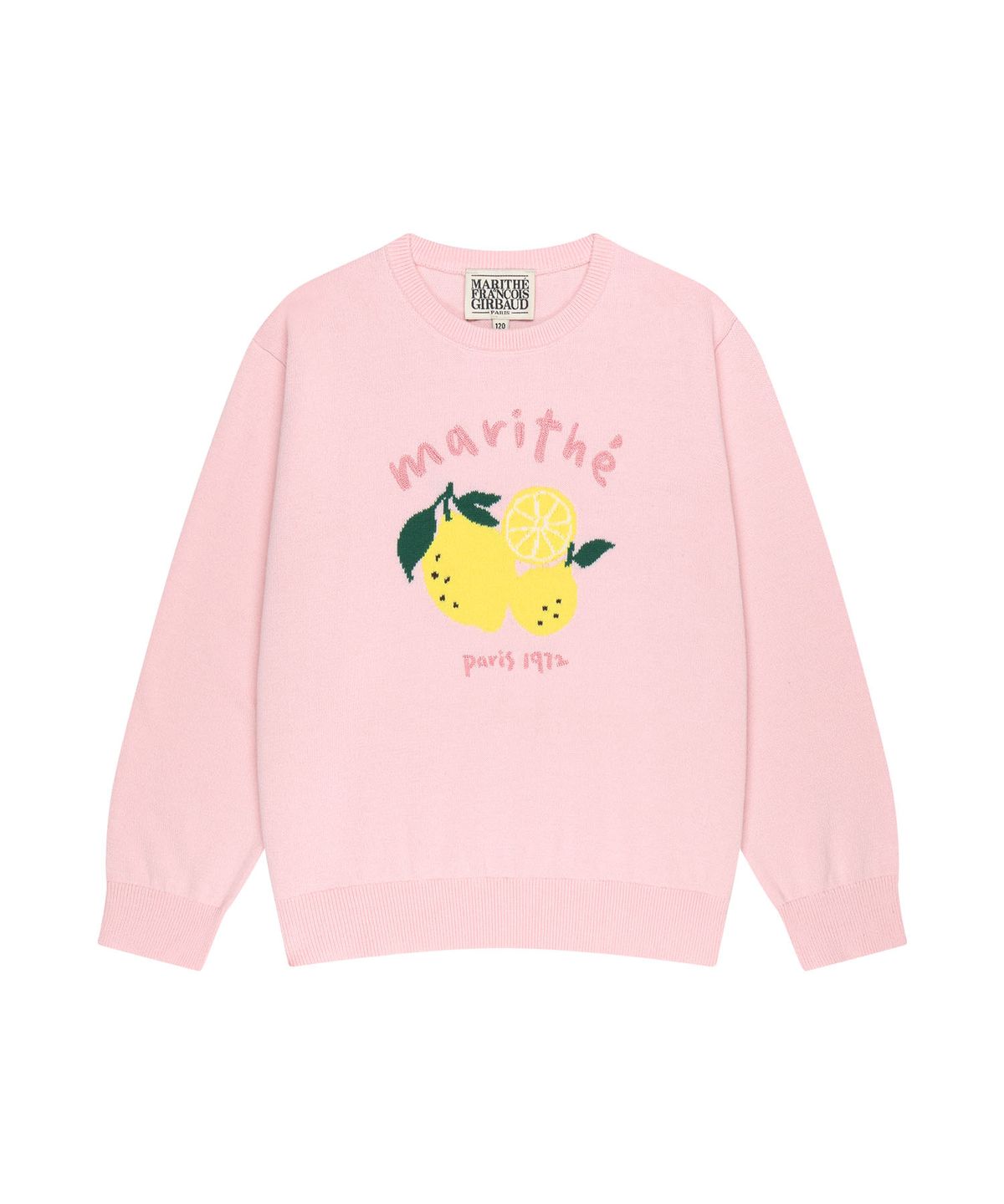 마리떼 키즈(MARITHÉ KIDS) KIDS CITRON KNIT PULLOVER light pink