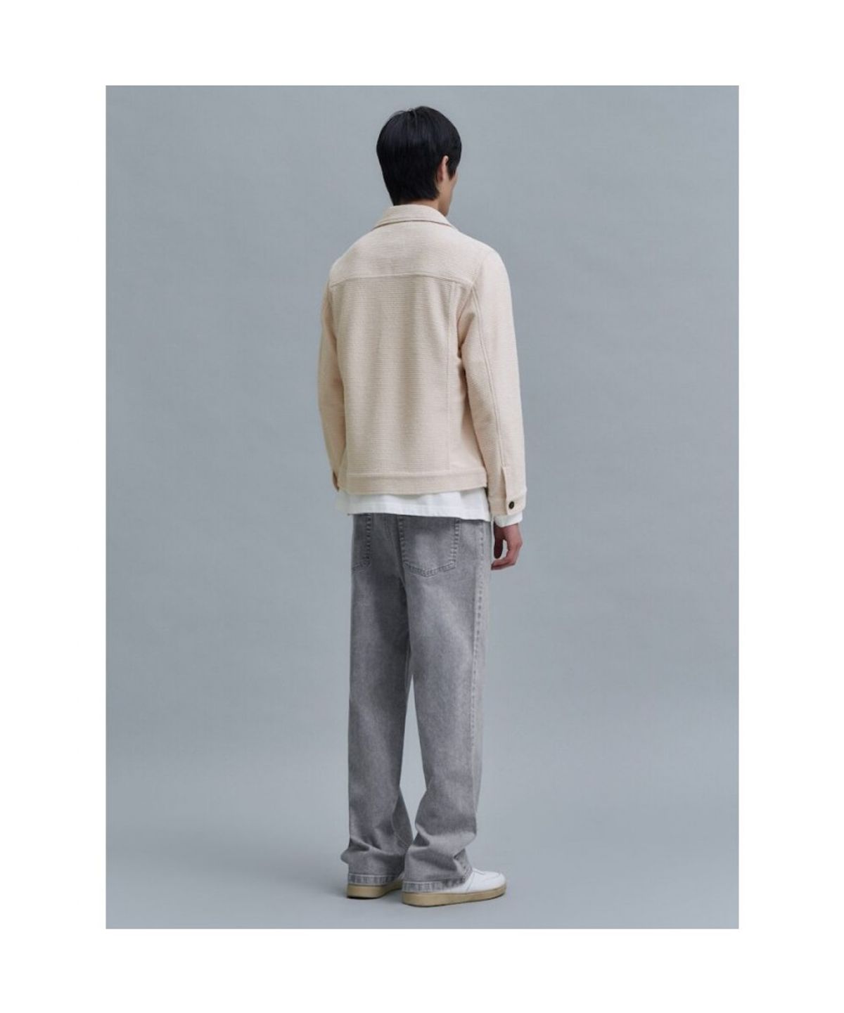 시프트지(SHIFT.G) Fancy Jersey Trucker  Beige