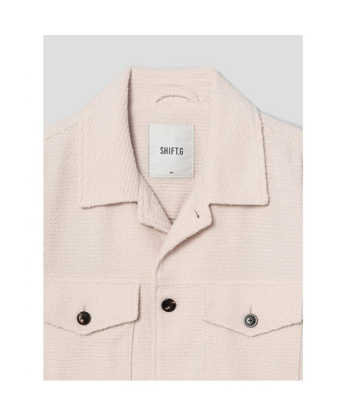 시프트지(SHIFT.G) Fancy Jersey Trucker  Beige