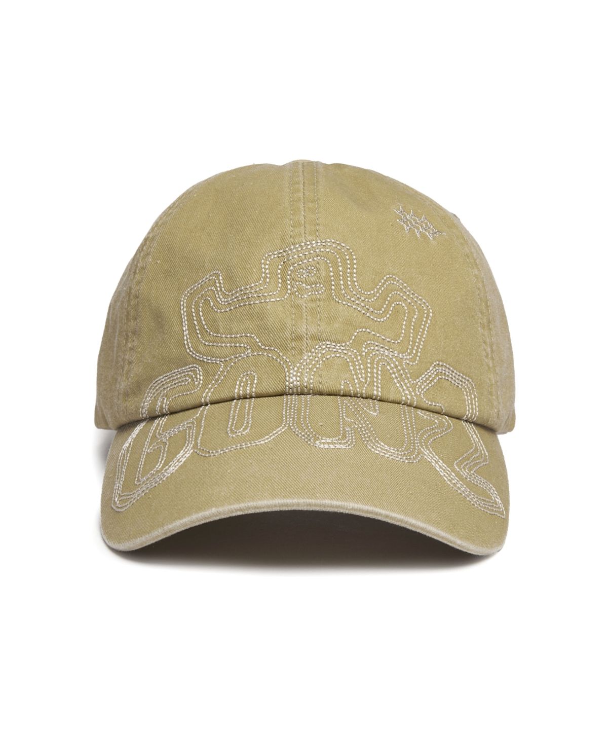 마크곤잘레스(MARK GONZALES) 워시드 GONS 스티치 캡 - BEIGE