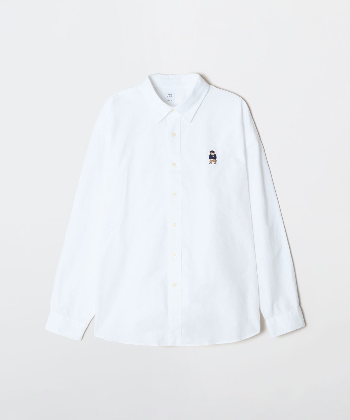 스파오(SPAO) (우디) 오버핏 옥스포드 셔츠_SPYWG23CY2