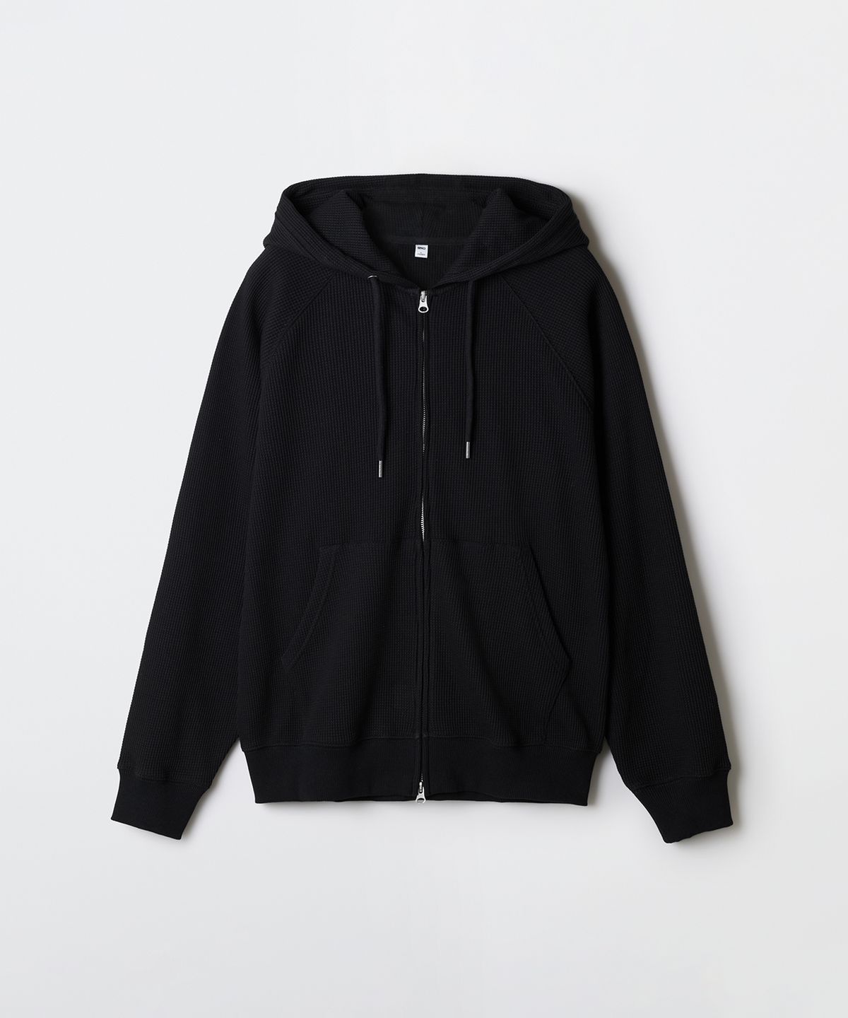스파오(SPAO) 와플 후드 집업_SPMZG25C02