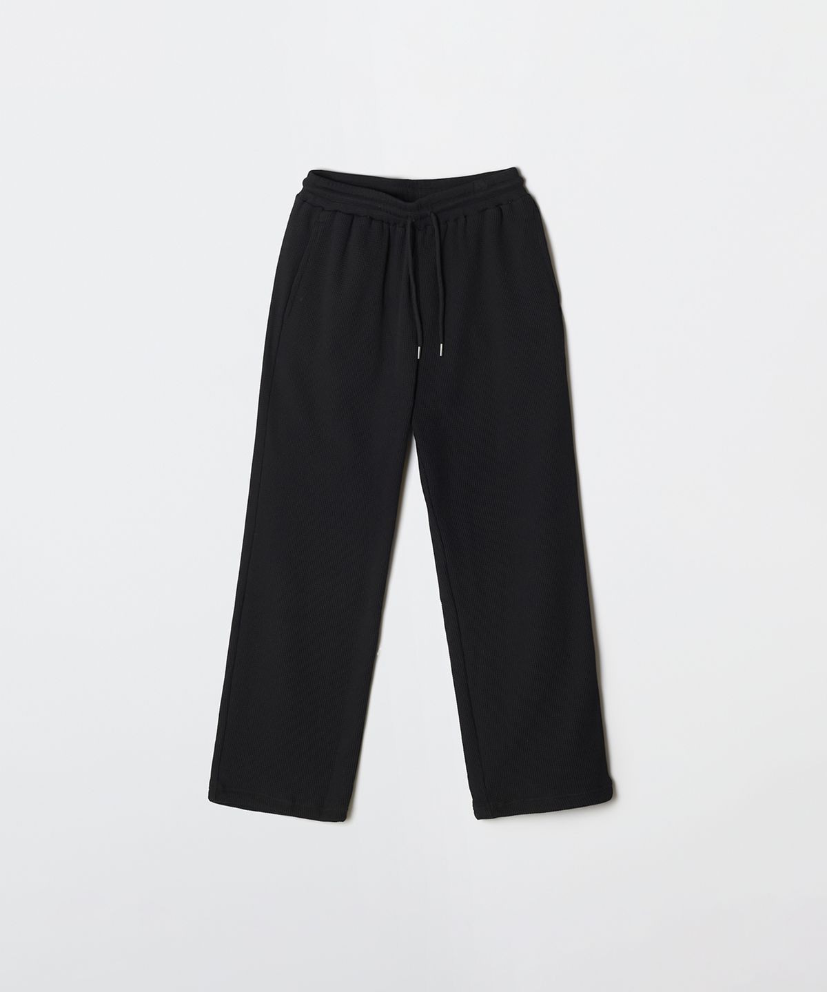 스파오(SPAO) 와플 와이드 스웨트팬츠_SPMTG25C31