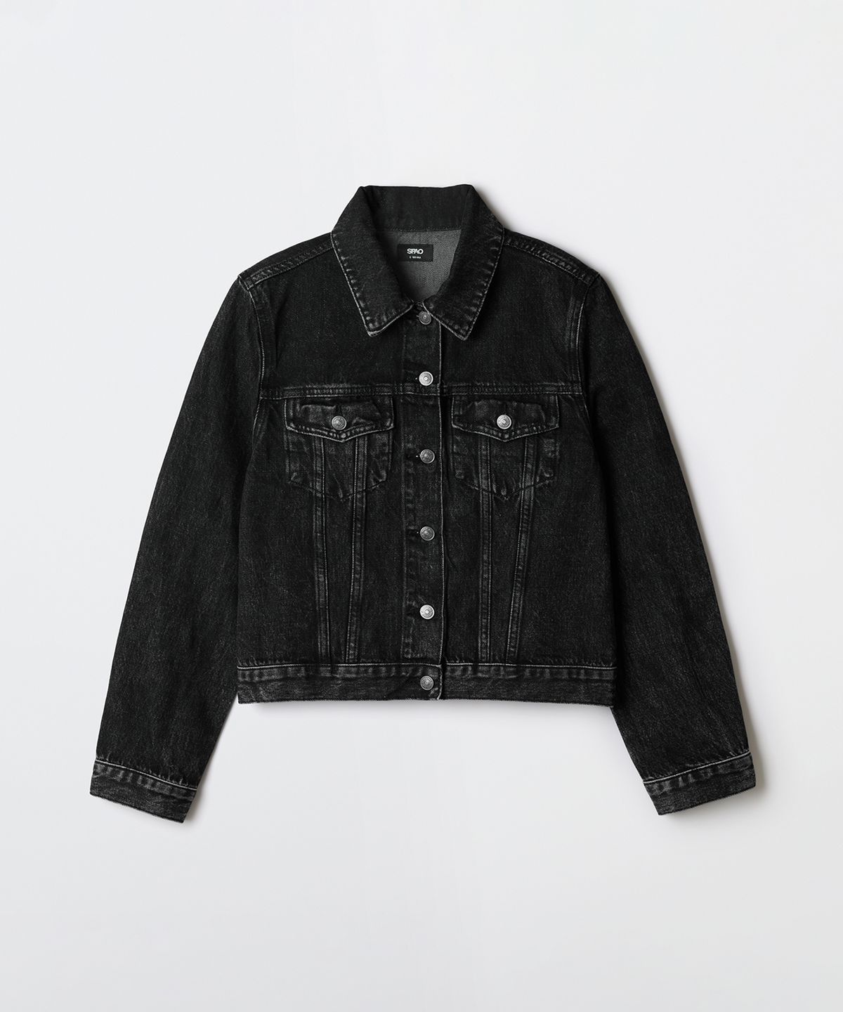 스파오(SPAO) 여성 데님 트러커 재킷_SPJEG23G01