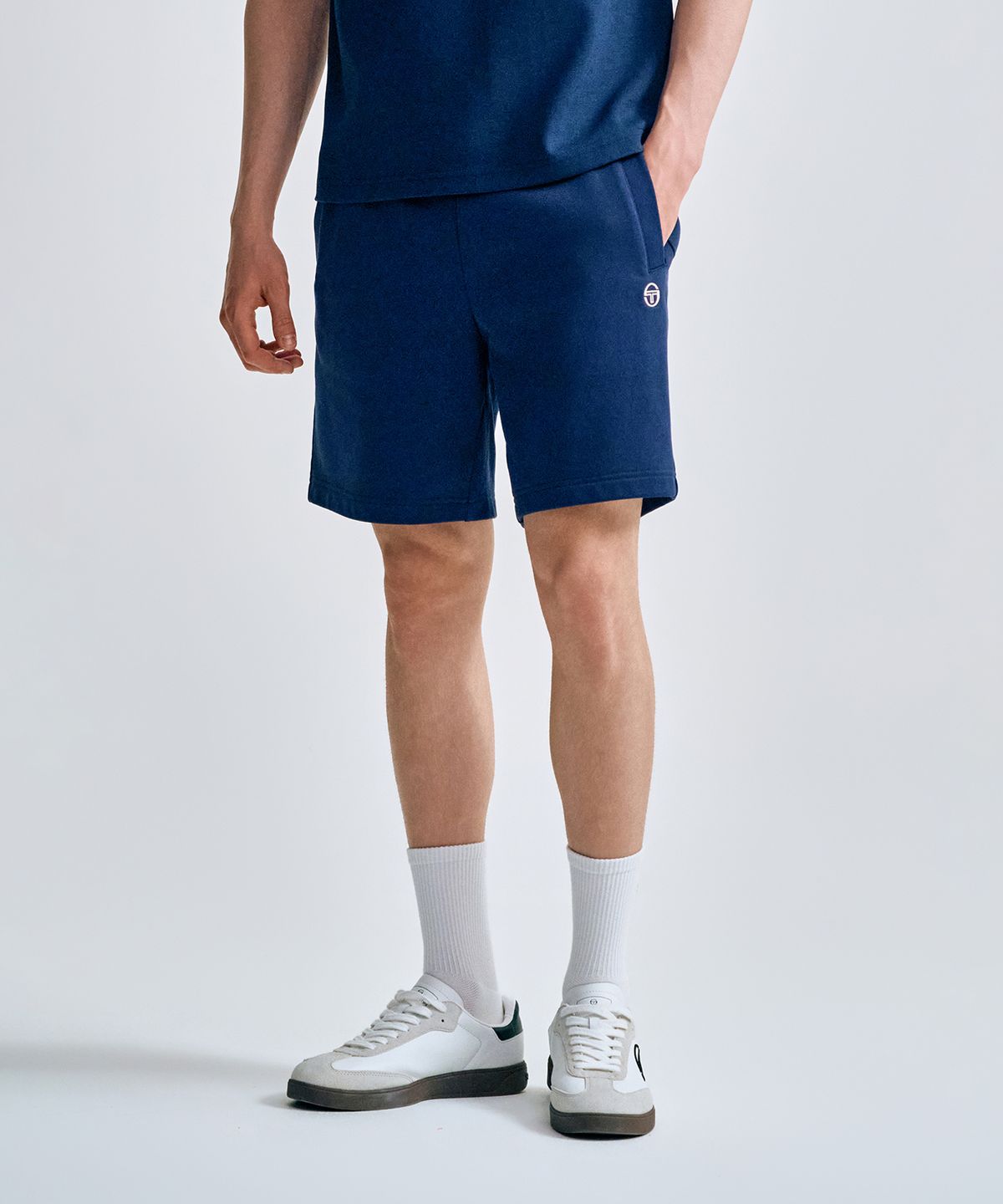 세르지오 타키니(SERGIO TACCHINI) M 쿠쉬라이트 프렌치 쇼츠 (Navy)