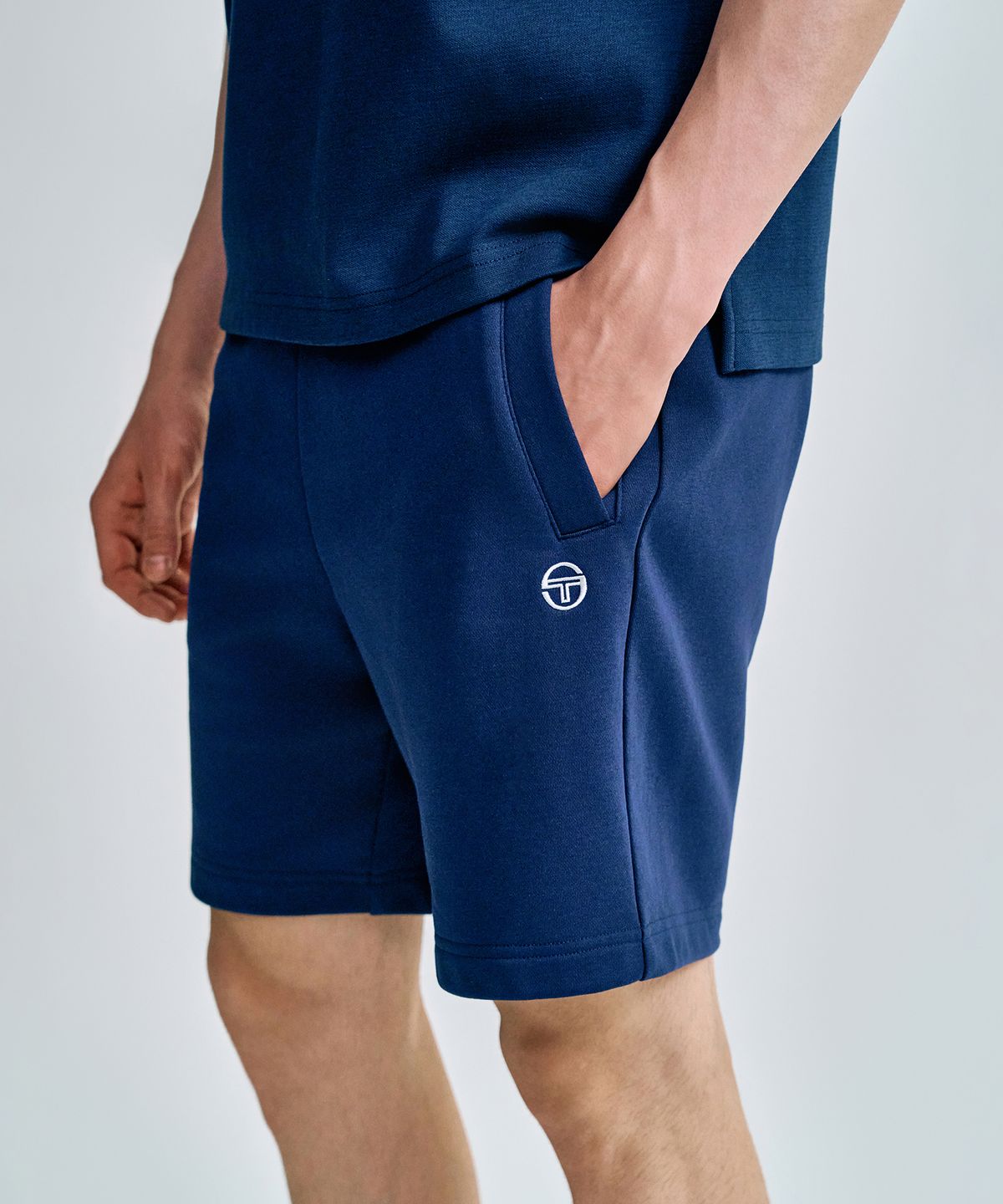 세르지오 타키니(SERGIO TACCHINI) M 쿠쉬라이트 프렌치 쇼츠 (Navy)
