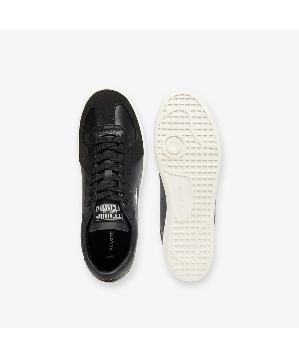 라코스테(LACOSTE) 남성 베이스샷 프로 레더 스니커즈 RZ9063M55G 454