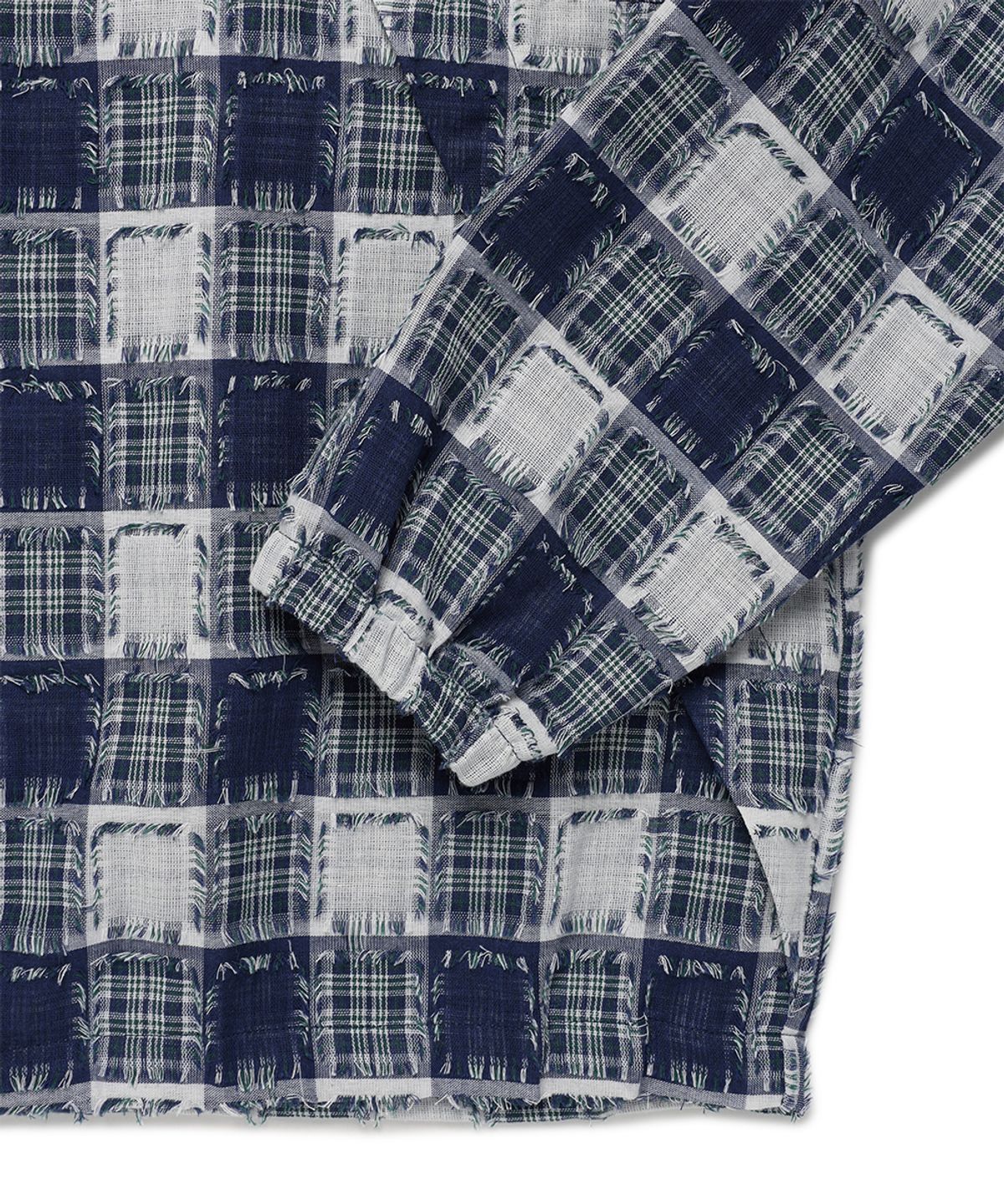 카비시(CAVISH) HOODED CHECK WIND BREAKER MULTI(CV2GSUB960A)
