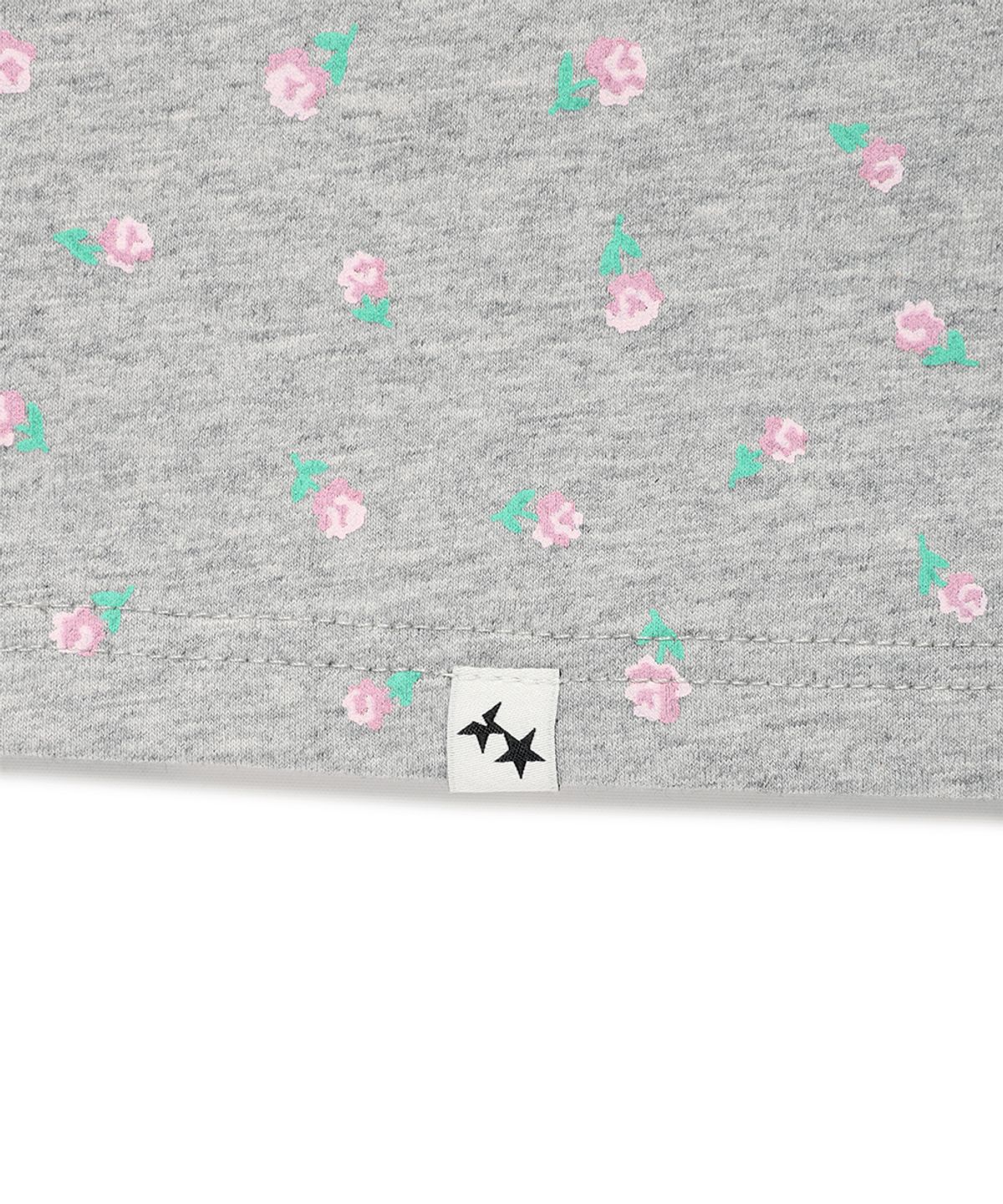 카비시(CAVISH) FLOWER SELLER LOGO LS TEE GREY(CV2GSUT551A)