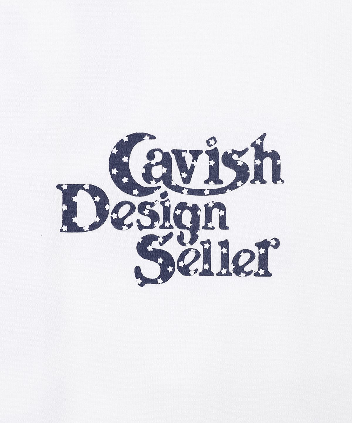 카비시(CAVISH) STAR SELLER LOGO LS TEE WHITE(CV2GSUT579A)