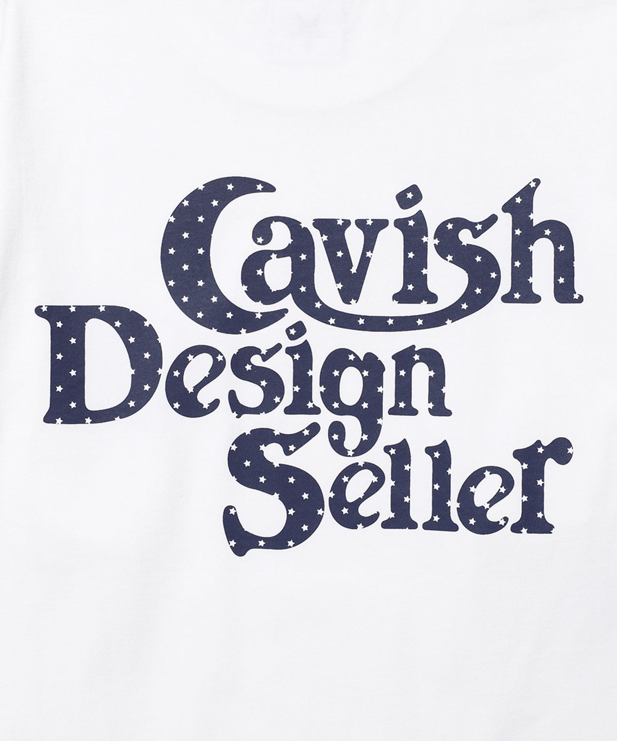 카비시(CAVISH) STAR SELLER LOGO LS TEE WHITE(CV2GSUT579A)