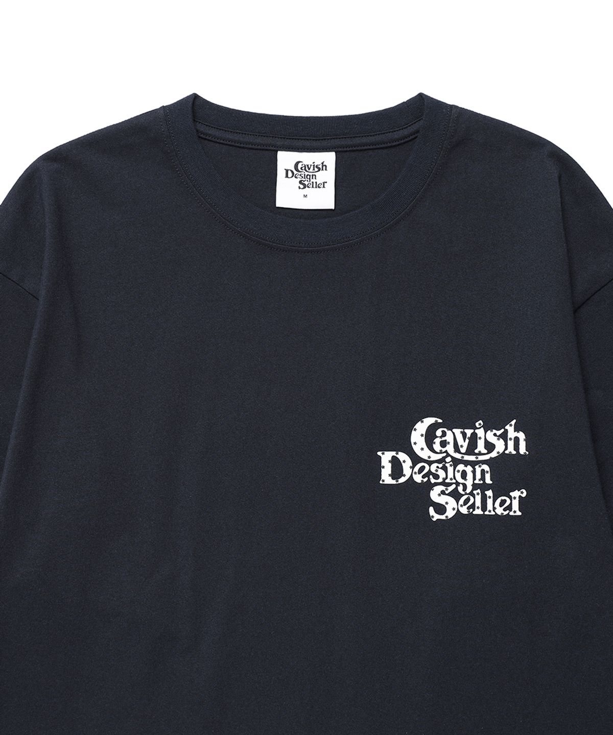 카비시(CAVISH) STAR SELLER LOGO LS TEE NAVY(CV2GSUT579A)