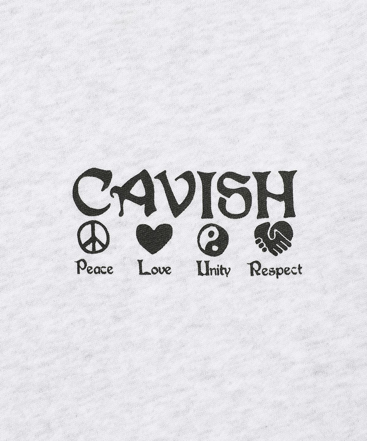 카비시(CAVISH) PLUR HOODIE LIGHT GREY(BLACK)(CV2BFUM402A)